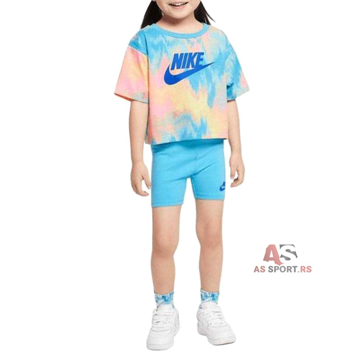 Boxy Tee & Bike Short Set