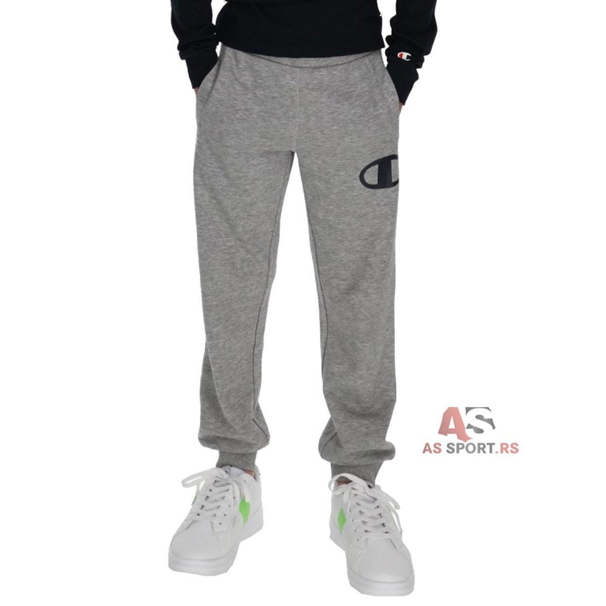 Boys Classic Label Rib Cuff Pants 