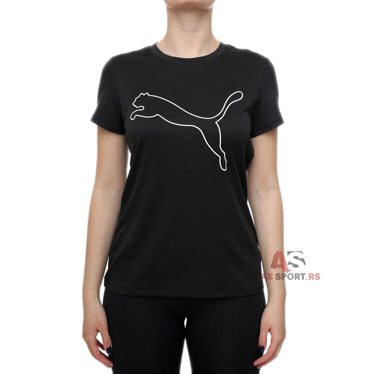 Tad Essential Heather Logo Tee 