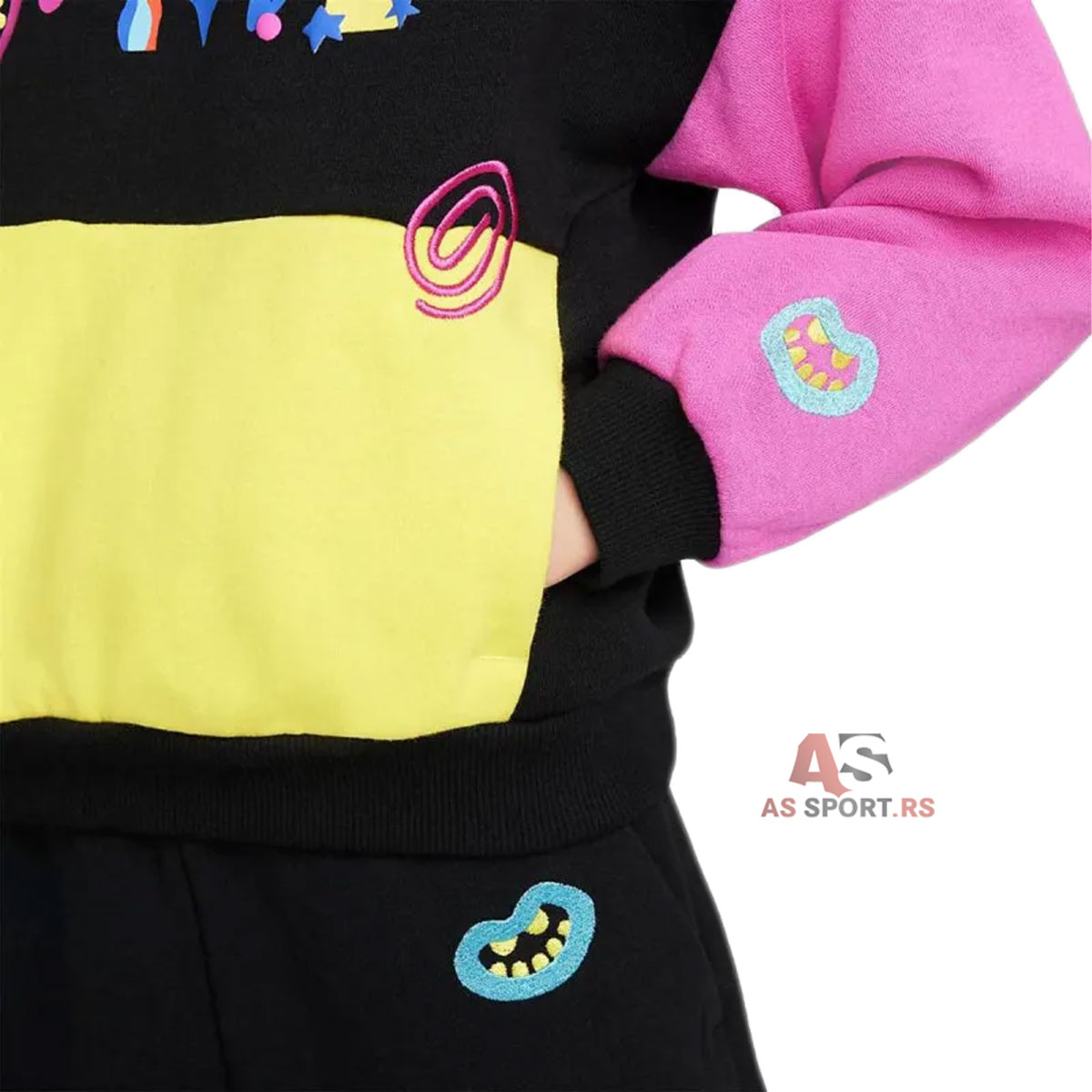 AIR Icn Flc Hoodie  6 86K640-023-gSBr