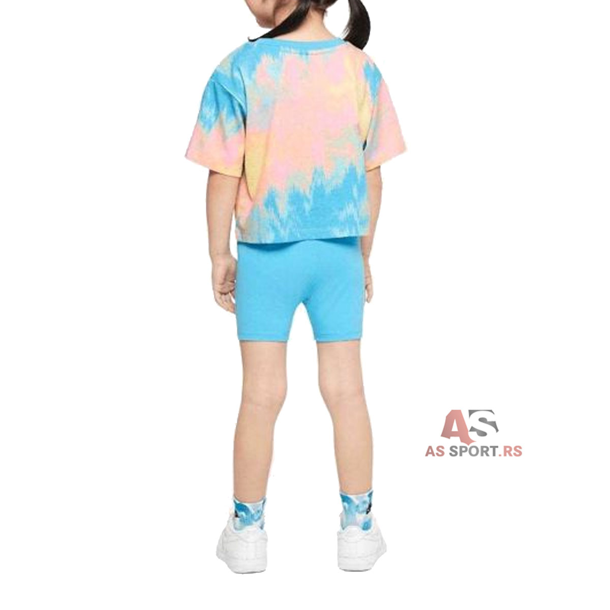 Boxy Tee & Bike Short Set 6 36K457-F85-chAd