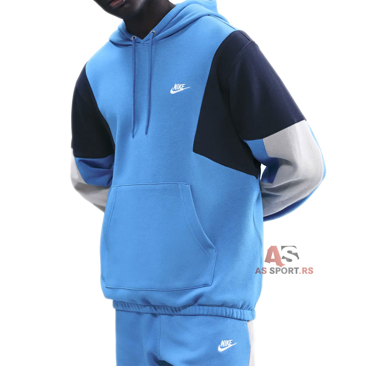 Club Fleece Hooded Track XXL HV1165-435-8H56