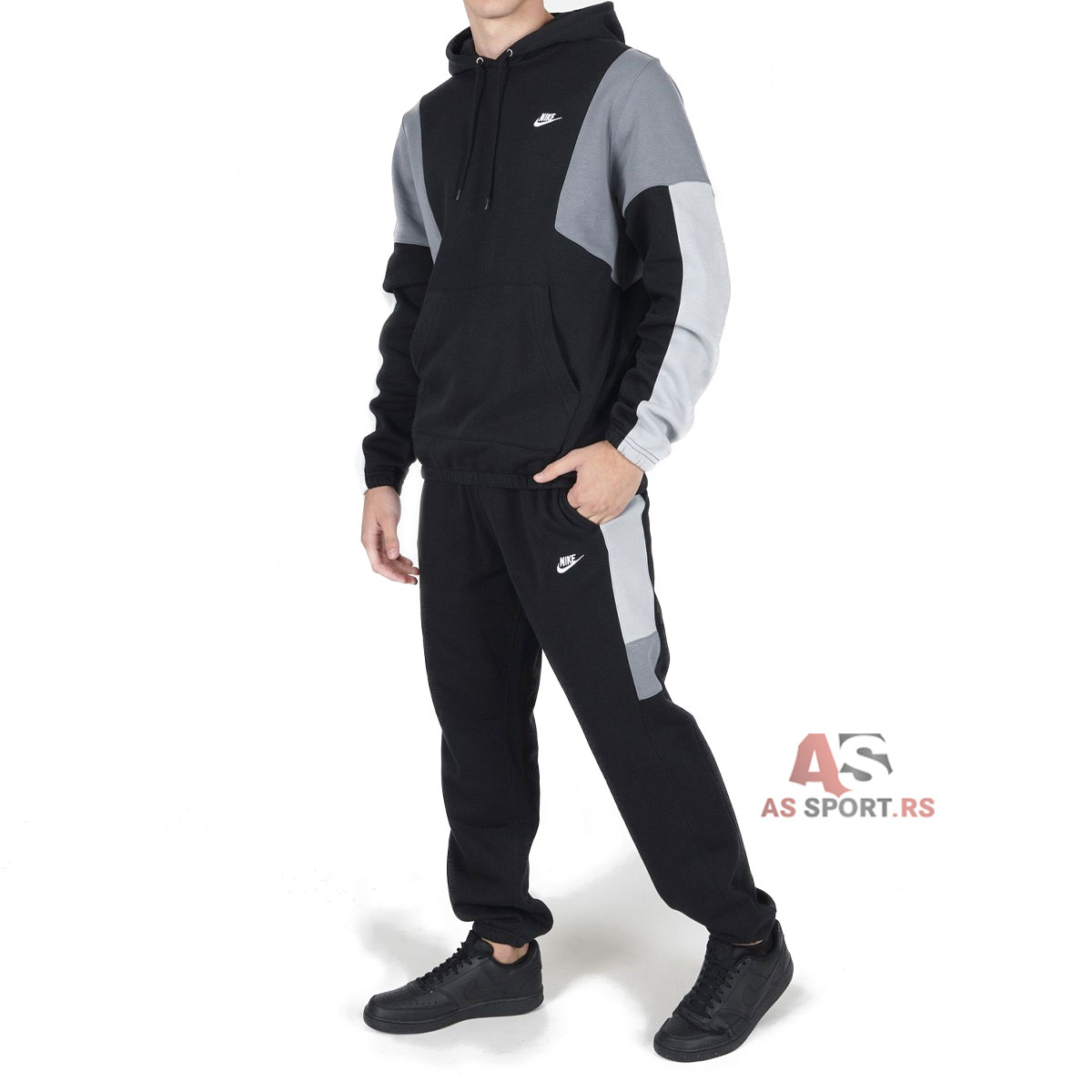 Club Fleece Hooded Track XXXL HV1165-010-3HUV