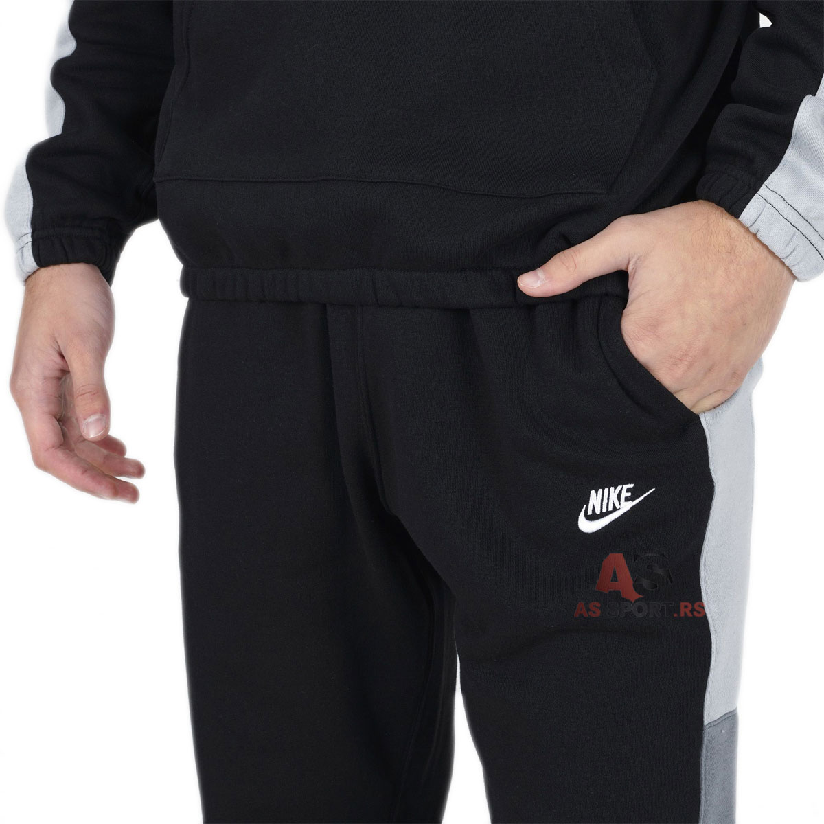 Club Fleece Hooded Track XXXL HV1165-010-3HUV