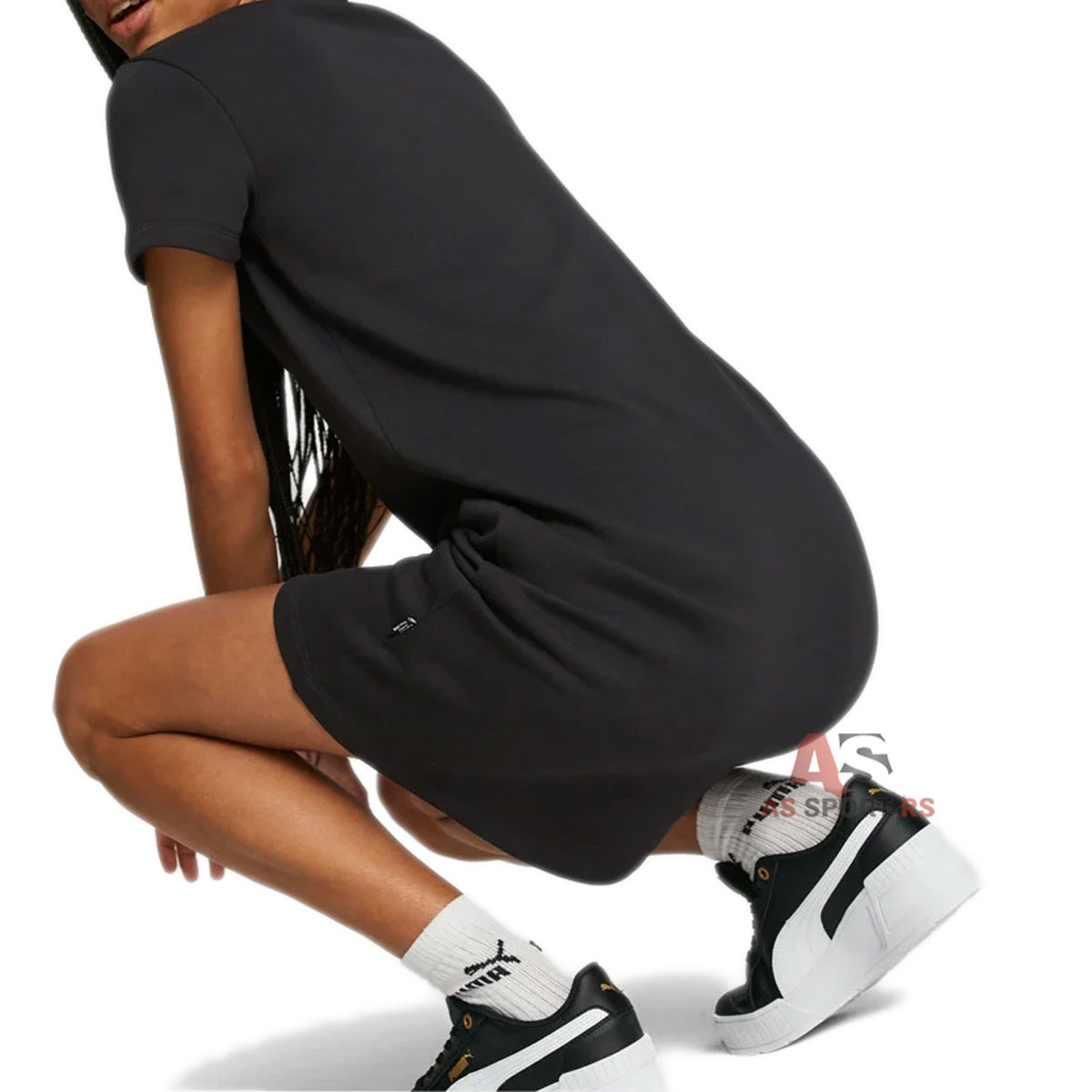 Ess Logo Dress S 673721-01-IFZf