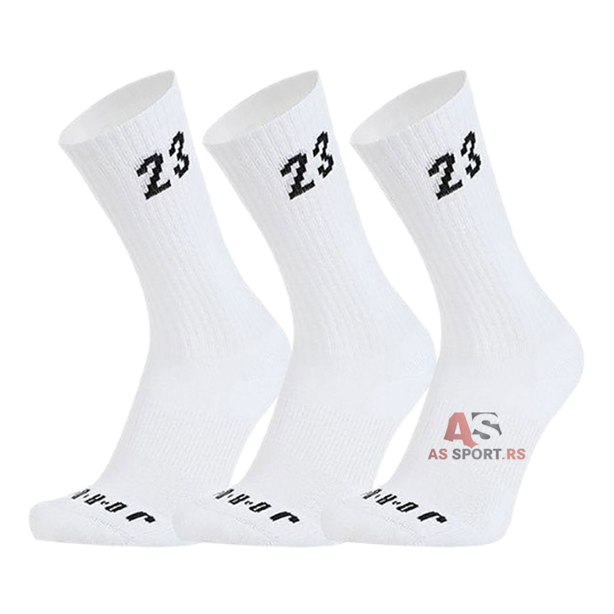 Essentials Crew 3 Pair M DA5718-100-8jOc