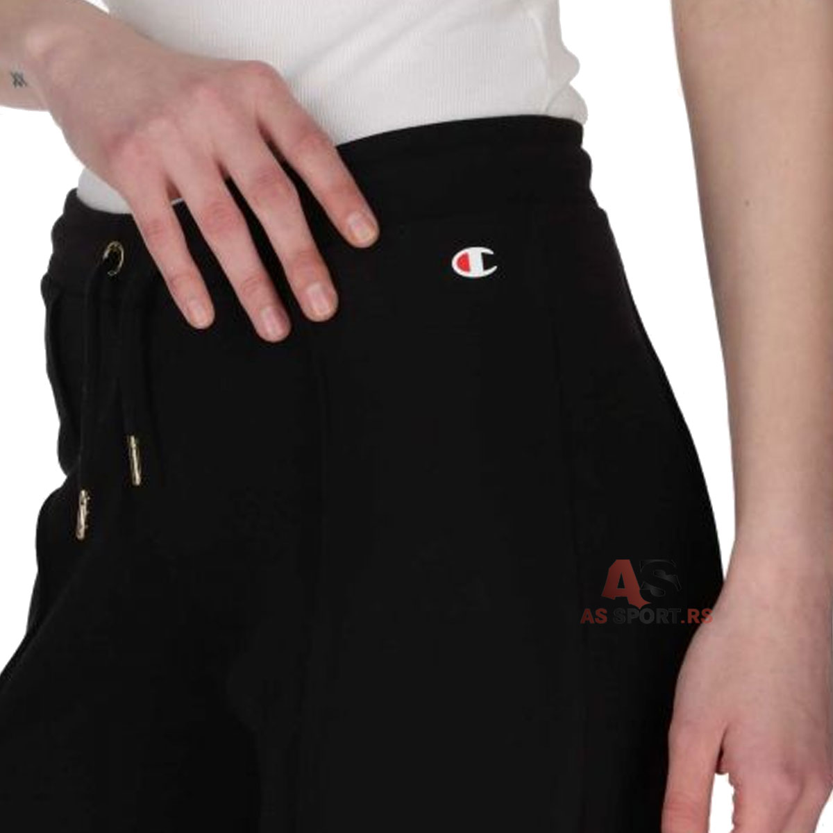 Golden Lady Rib Cuff Pants  XS 115907-KK001-5EqG