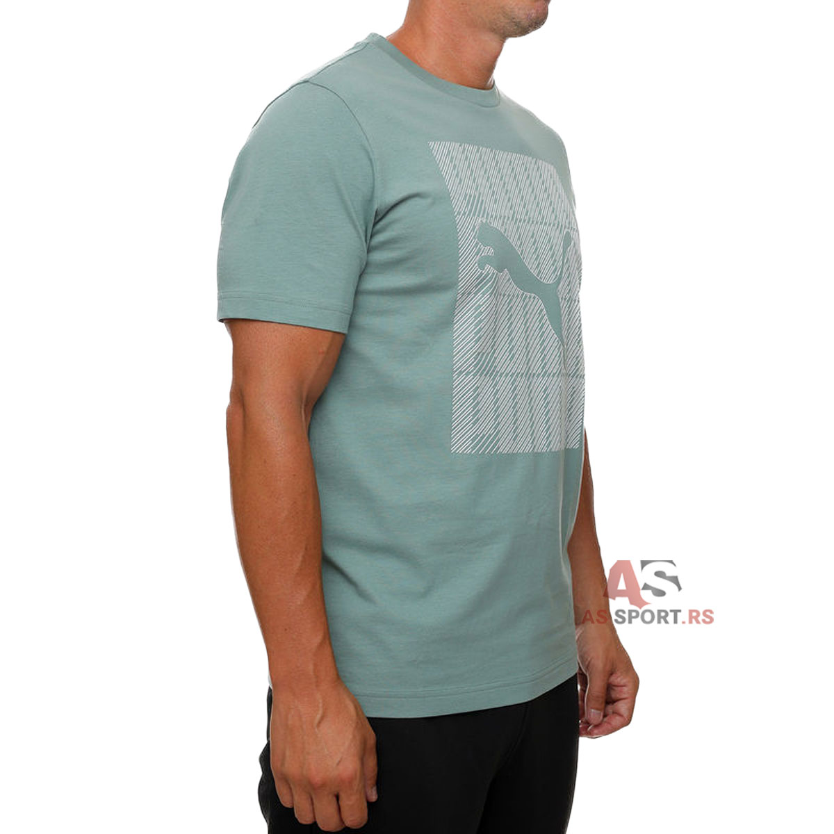 Graphic Wording Tee S 684825-30-ujid