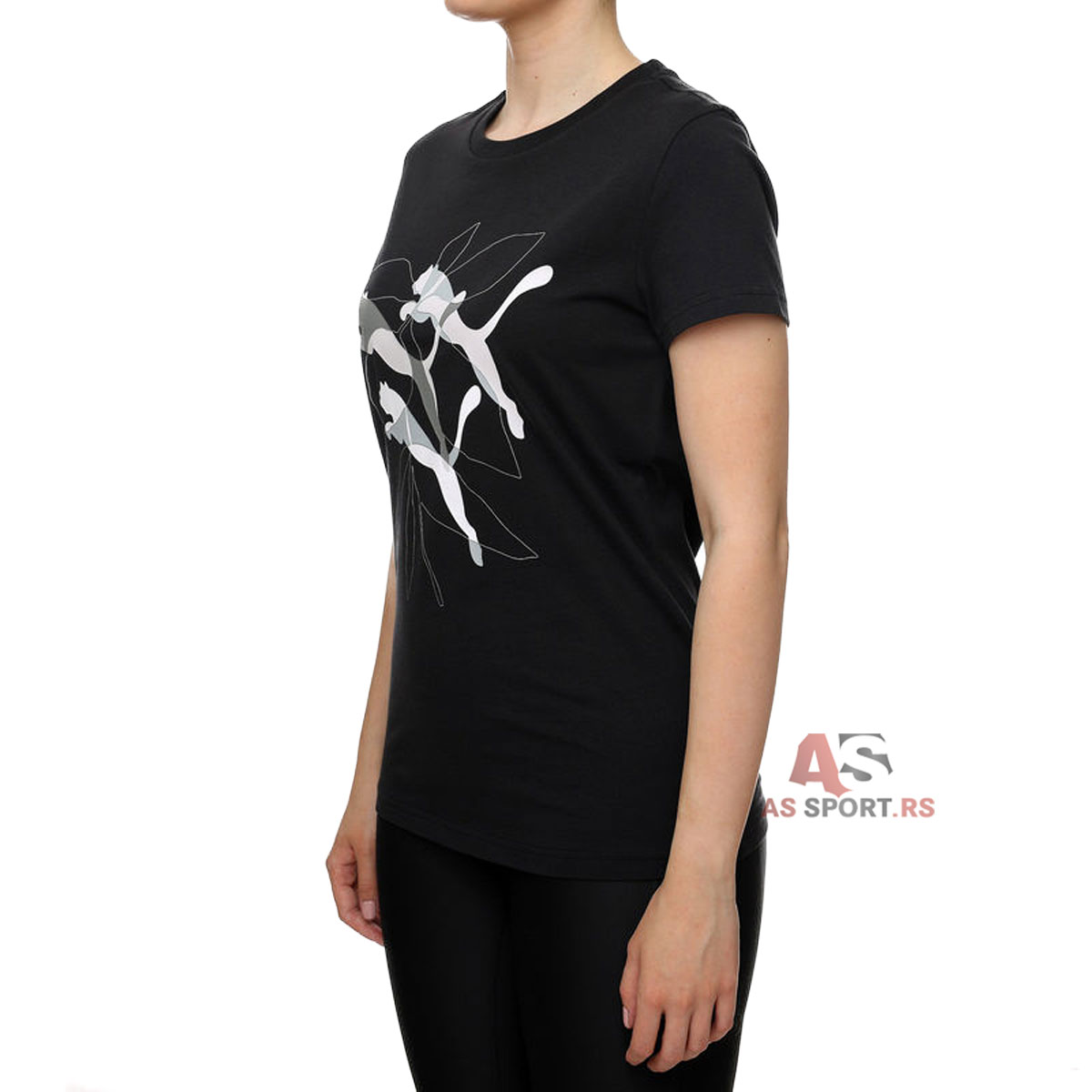 Graphics Branded Leaf Tee XS 685082-01-Zu0U