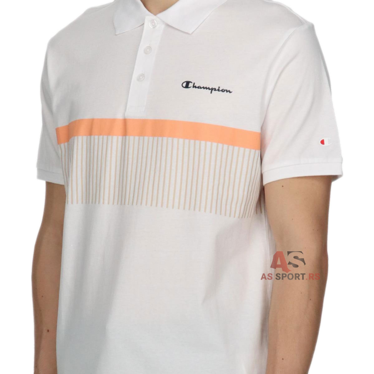 Line Polo T-Shirt  M 219511-WW001-Y71o