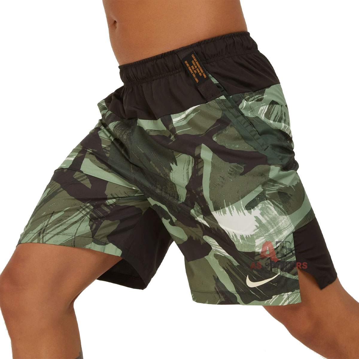 M Nk Df Flx Wvn Shrt 9IN Camo  DQ4797-386