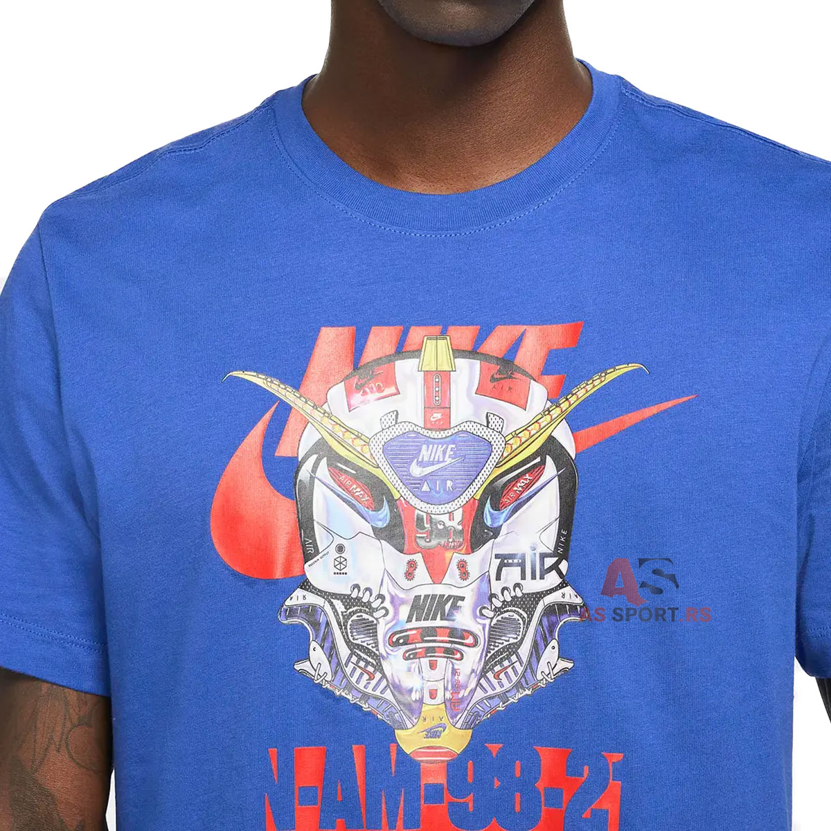 M Nsw Tee Mech Air Mask XL DJ1399-480-X204