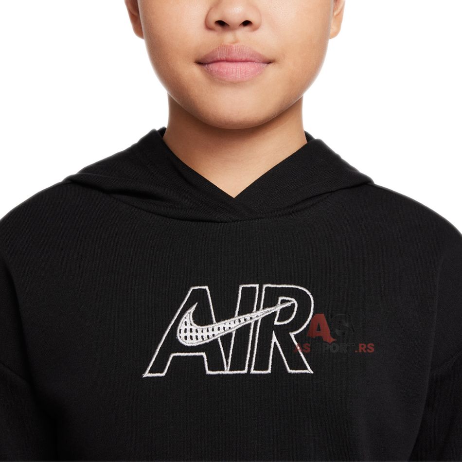 Club Crop Hoodie XL DM8372-010-X5Cg